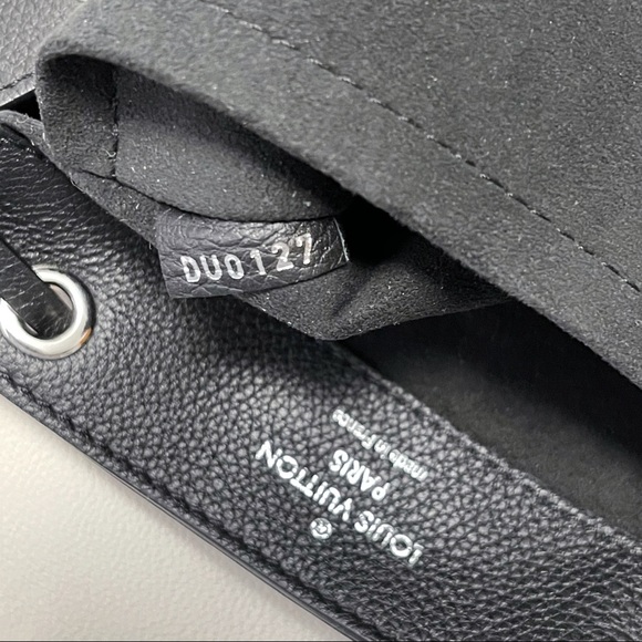 Louis Vuitton Black/White Calfskin Lockme Backpack - Picture 9 of 11